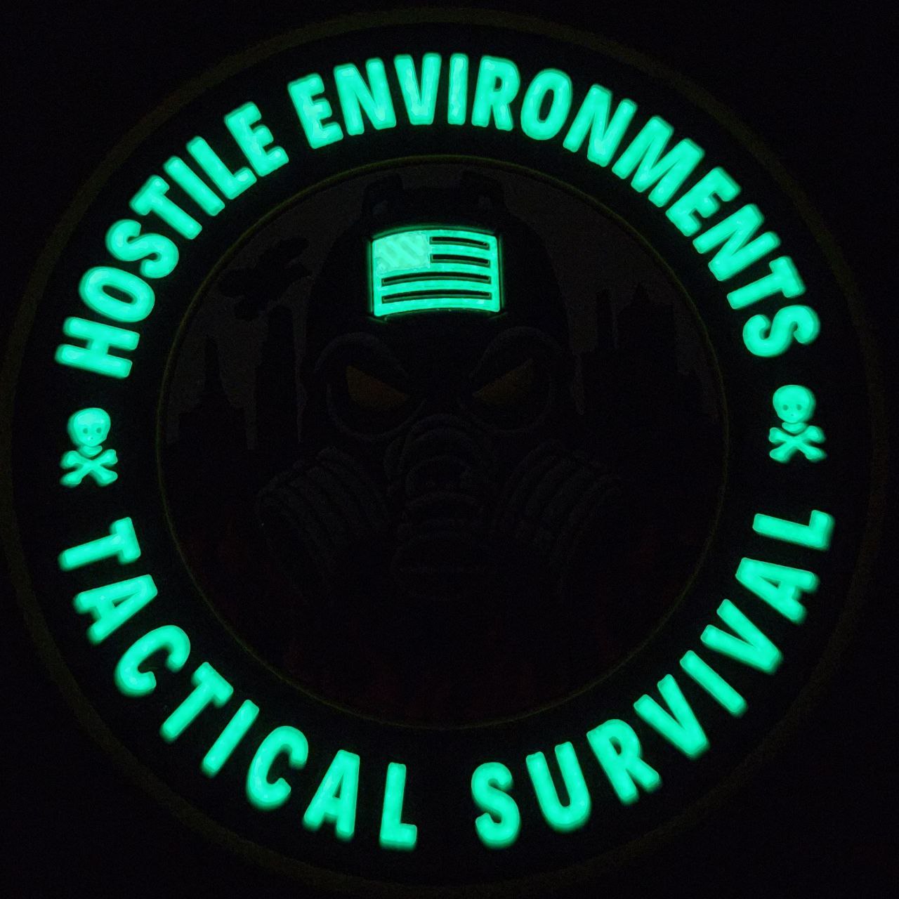 Parche PVC 3D con velcro – HOSTILE 2 - vista 7