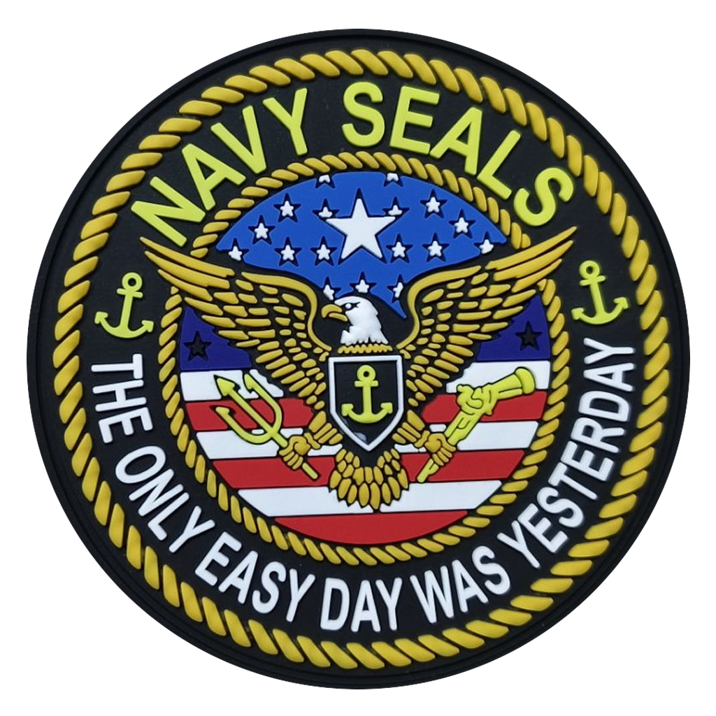 Parche PVC 3D con velcro – NAVY SEALS Navy Seals