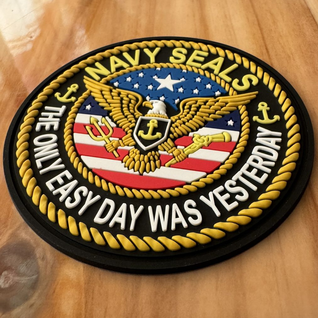 Parche PVC 3D con velcro – NAVY SEALS Navy Seals - vista 3
