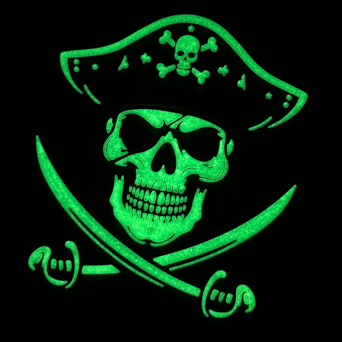 Parche PVC 3D con velcro – PIRATA Bandera Pirata - vista 5