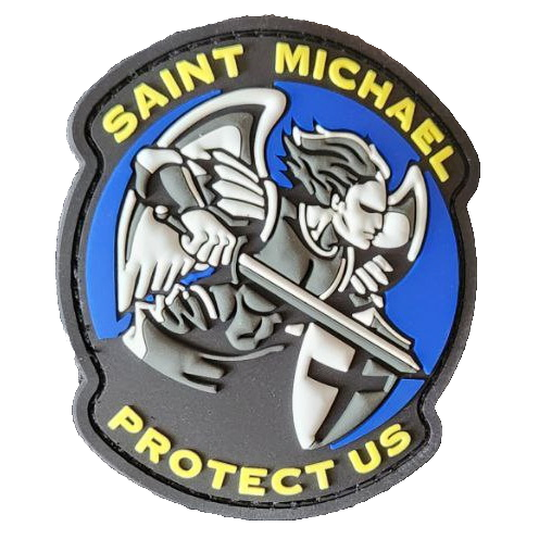 Parche PVC 3D con velcro – San Michael