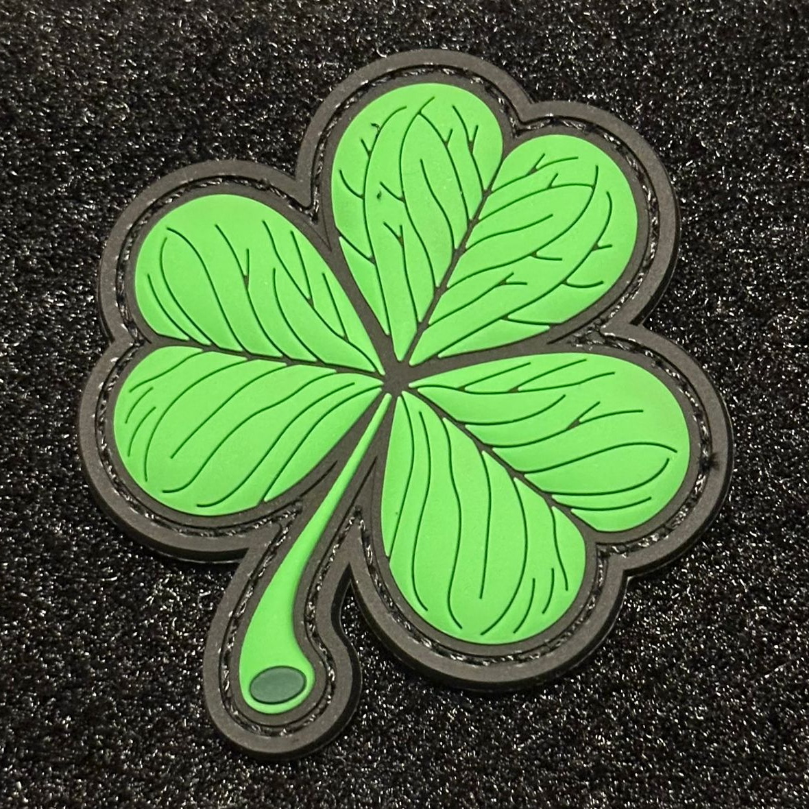 Parche PVC 3D con velcro – TREBOL Irlandes