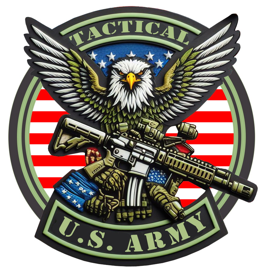 Parche PVC 3D con velcro – US ARMY Battlefield - vista 2