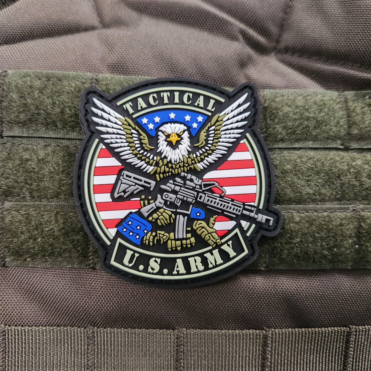 Parche PVC 3D con velcro – US ARMY Battlefield - vista 4