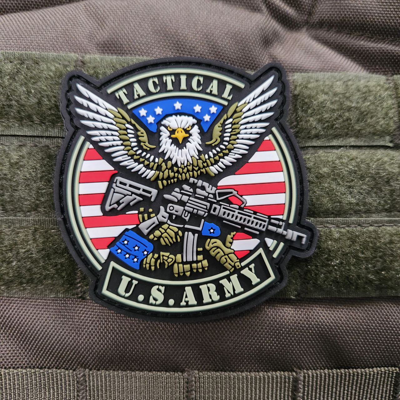 Parche PVC 3D con velcro – US ARMY Battlefield - vista 5